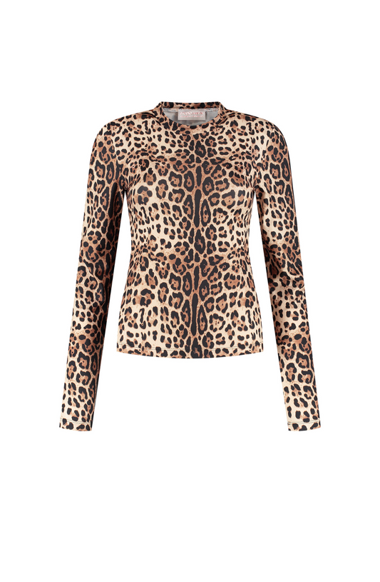 Studio Amaya Yara top leopard