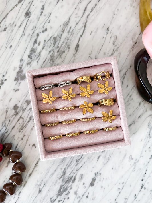 Statement ring met schakels