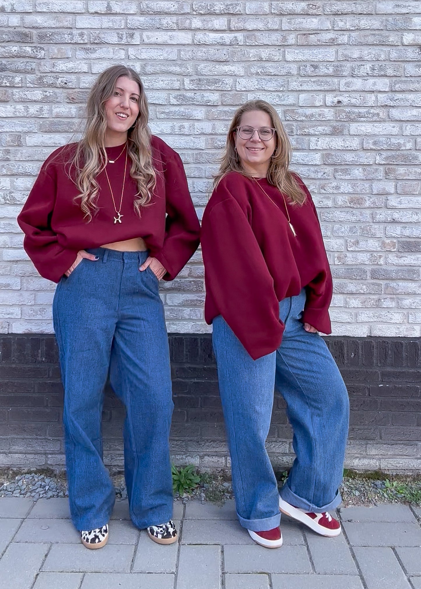 Daphne sweater burgundy