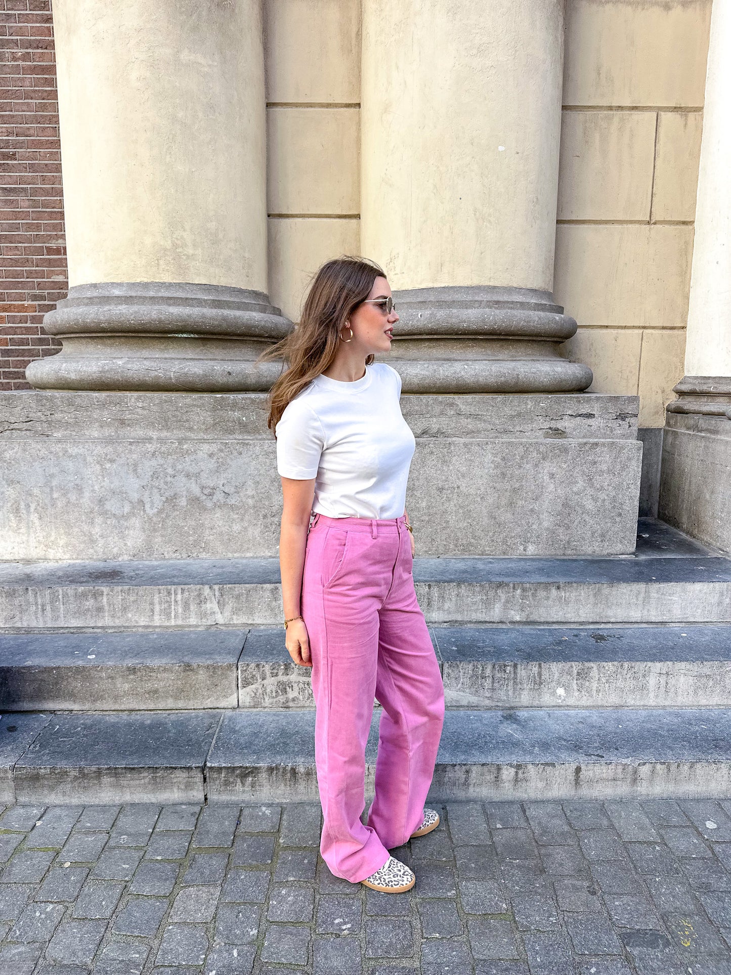 Studio Amaya Harper jeans pink