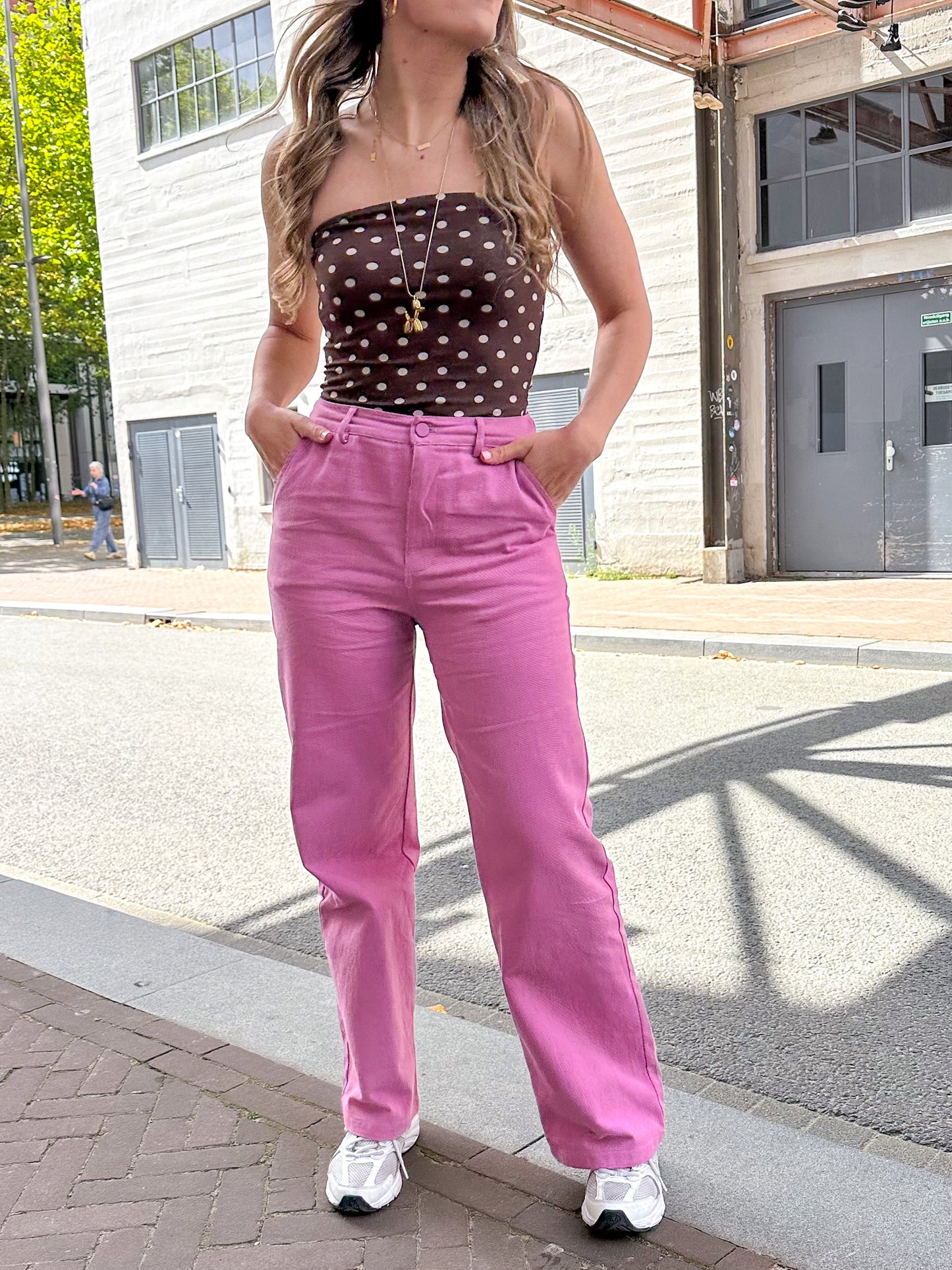 Studio Amaya Harper jeans pink