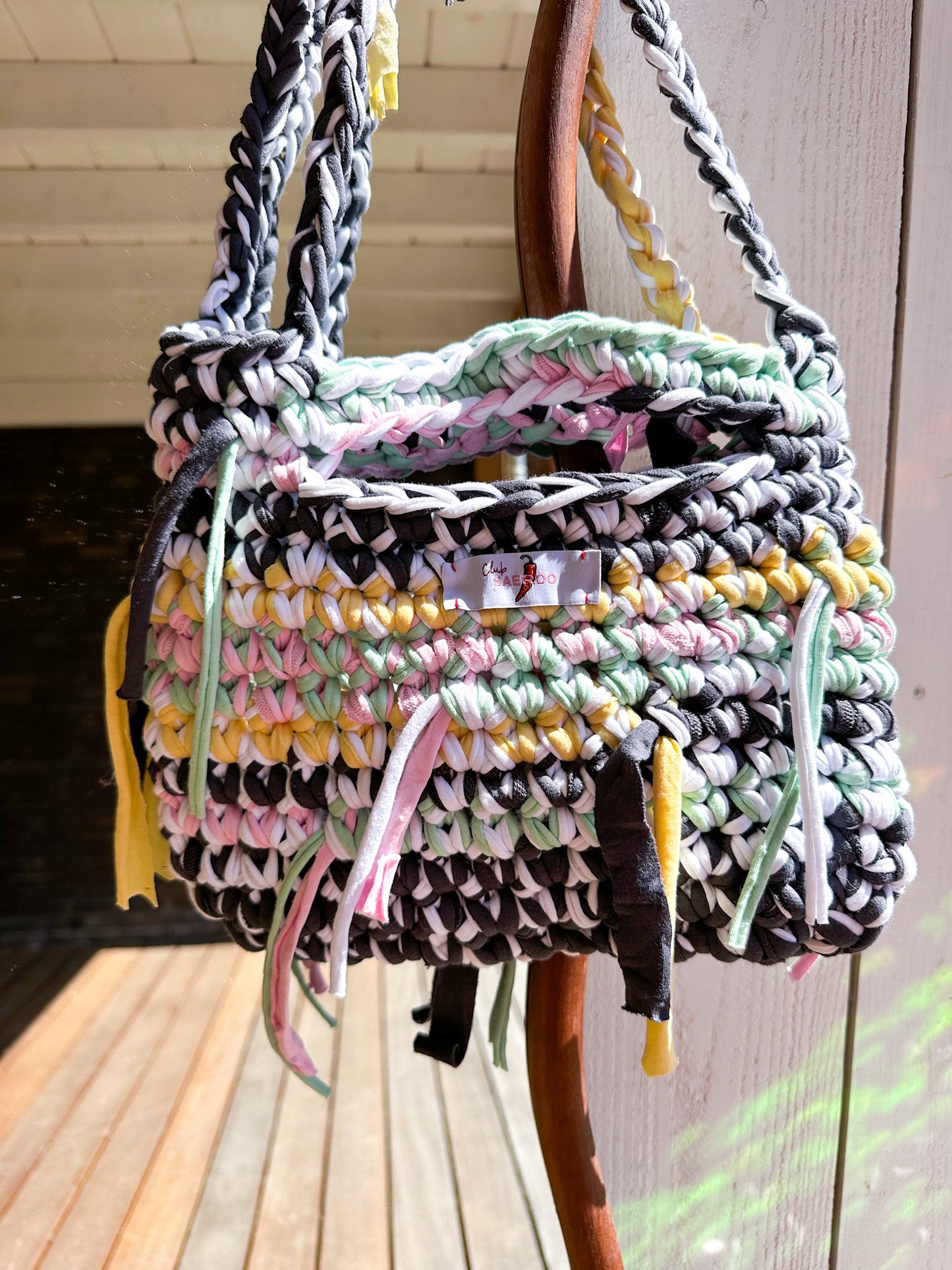 Club SAEROO crochet bag handgemaakt #1