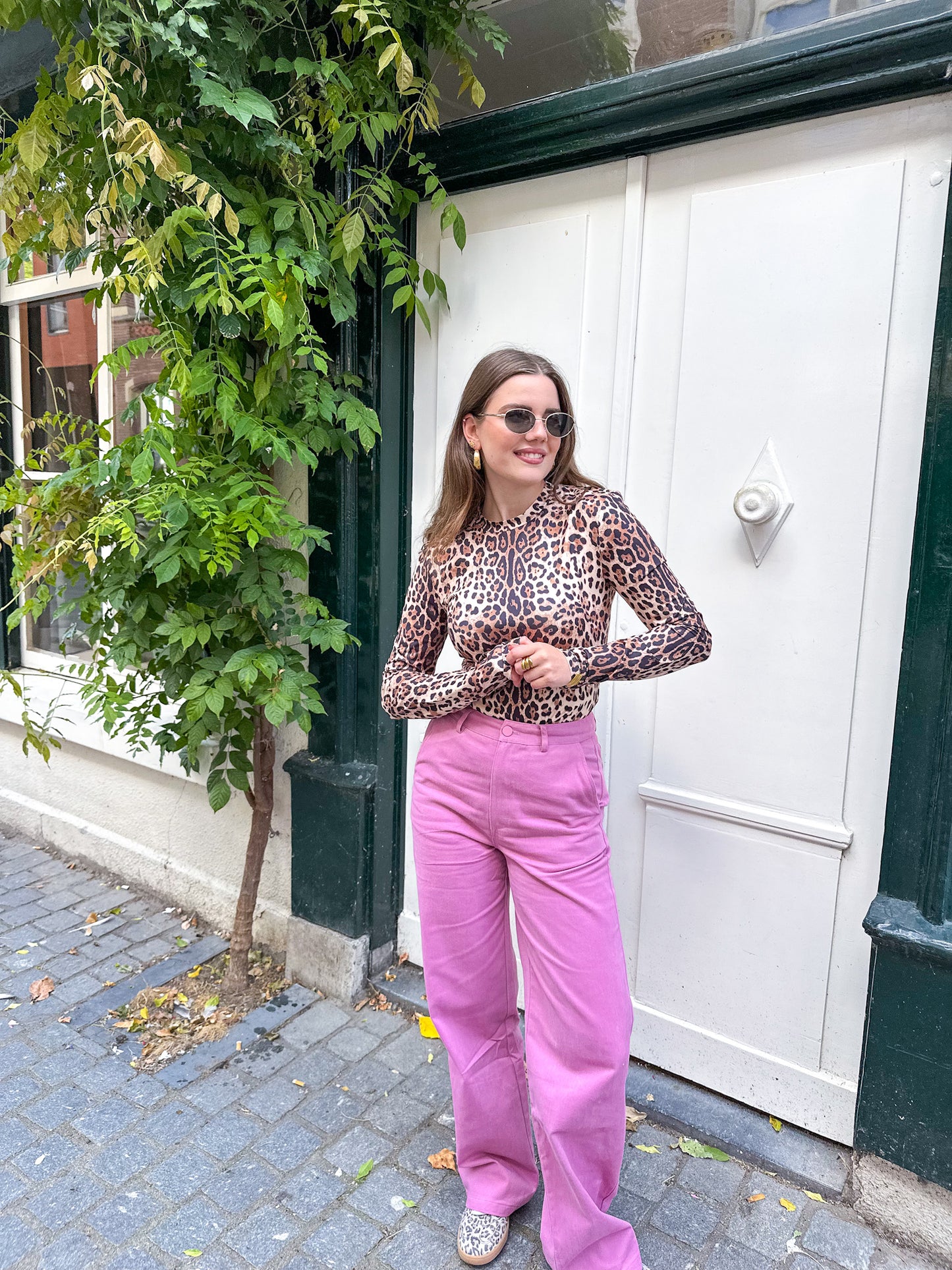 Studio Amaya Yara top leopard