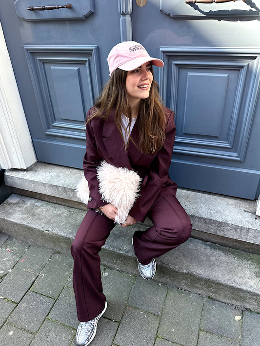 Harper & Yve Anina blazer donker paars