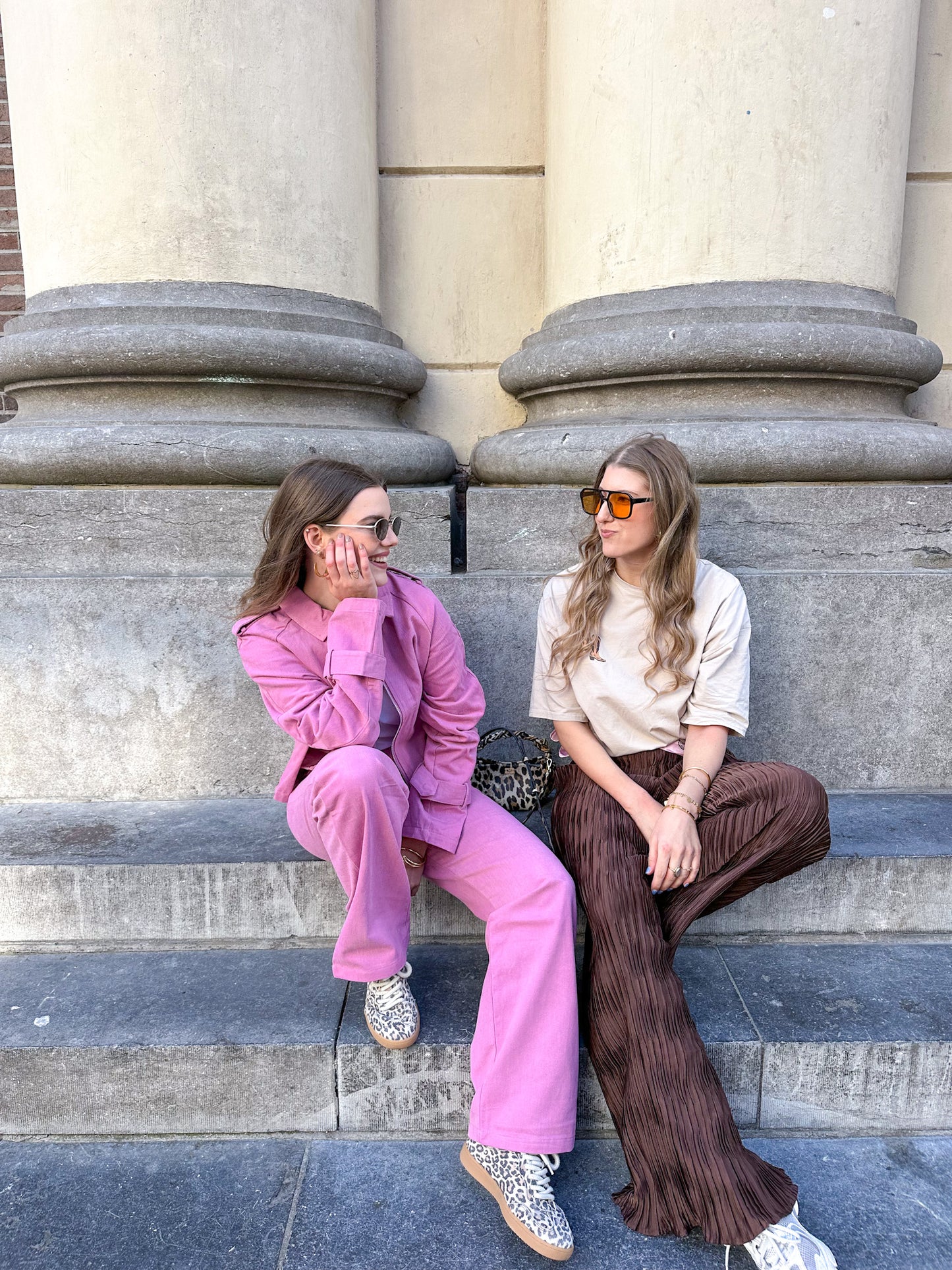 Studio Amaya Harper jeans pink
