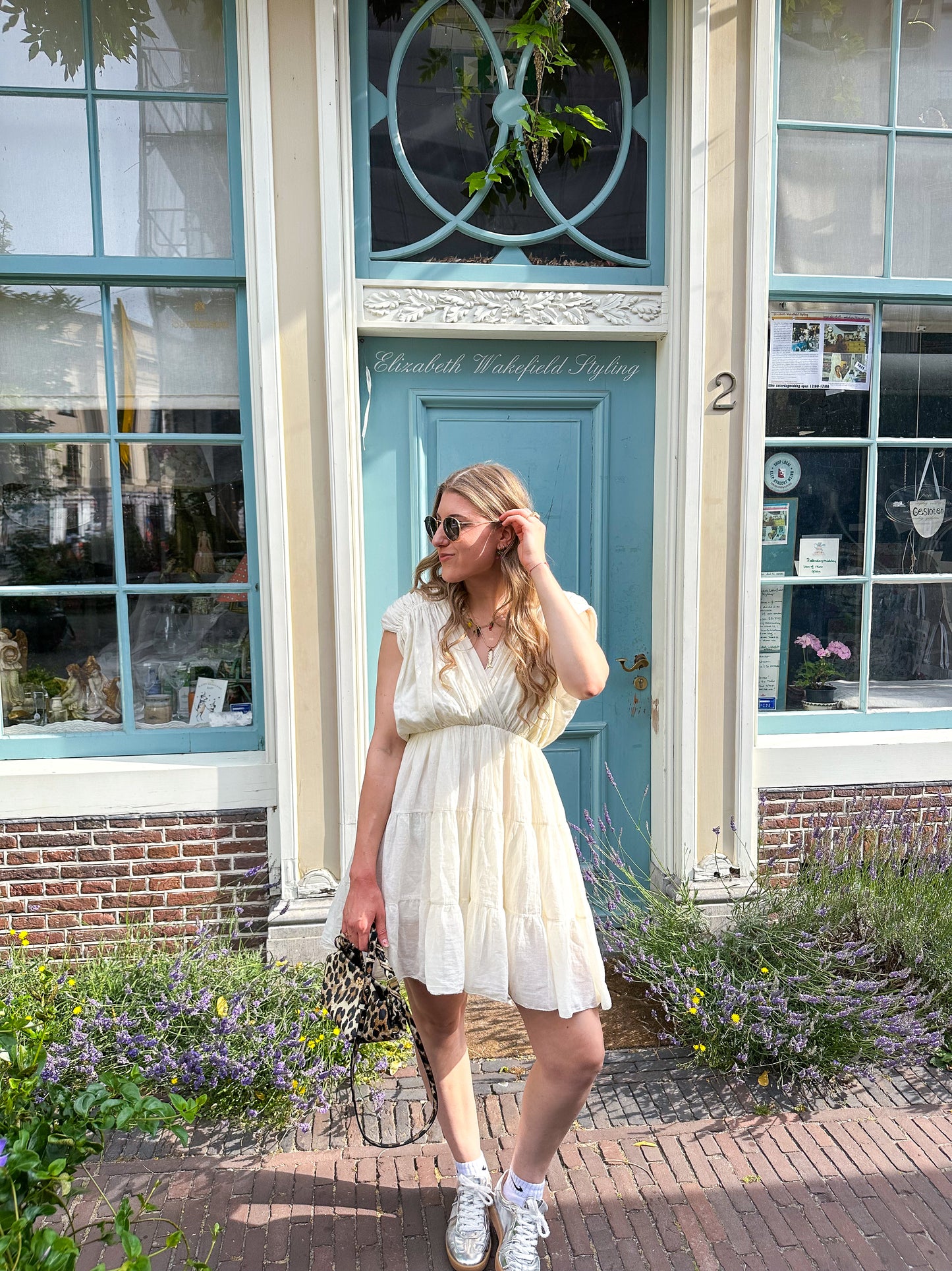 Boho jurkje wit