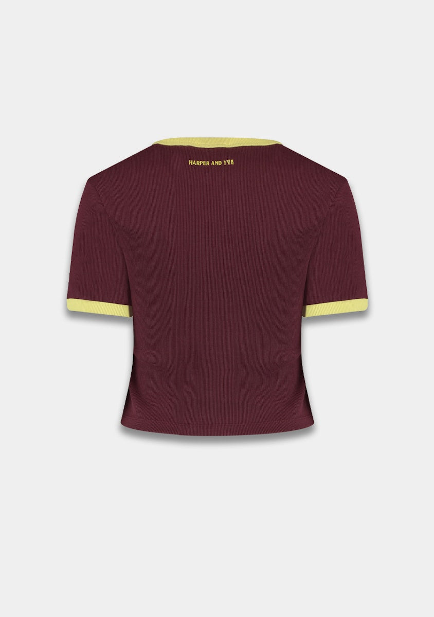 Harper & Yve Sombra t-shirt paars