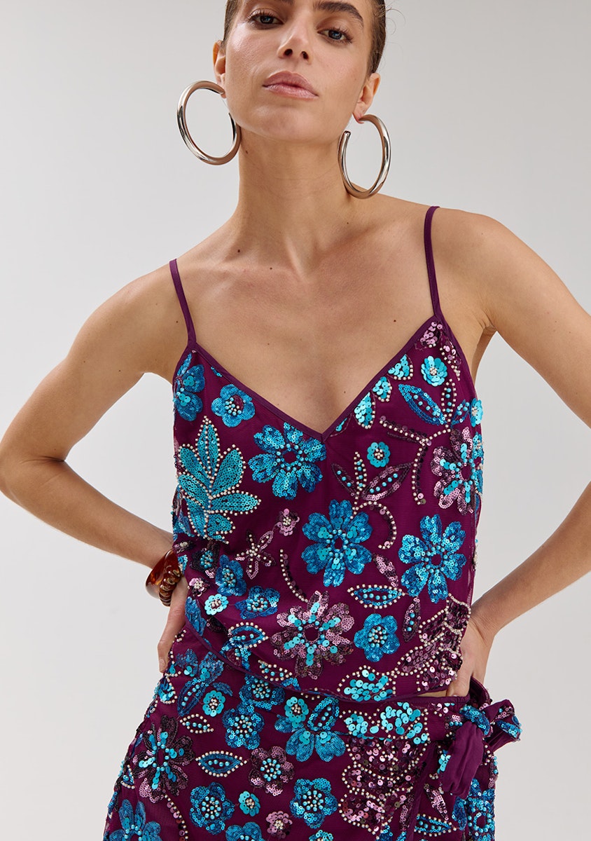 Harper & Yve Romy top paars