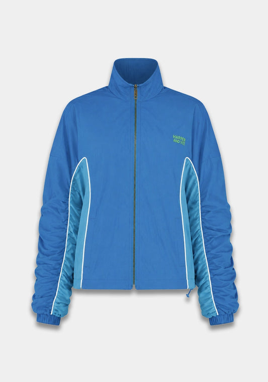 Harper & Yve Charlie track jacket blue