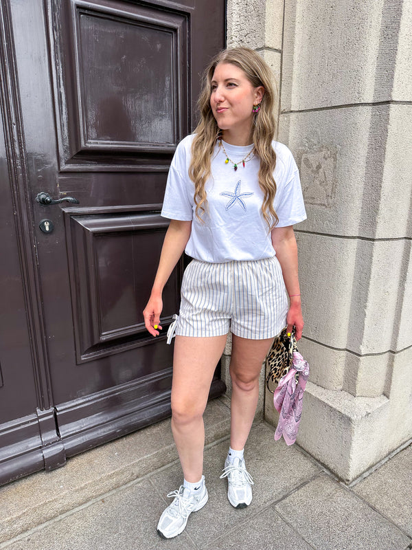 Gestreepte short