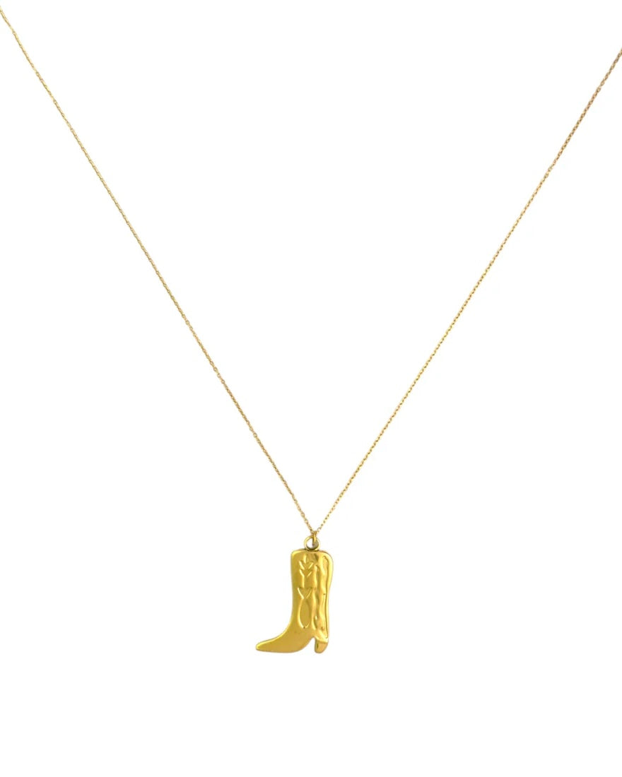 Cowboy boot ketting