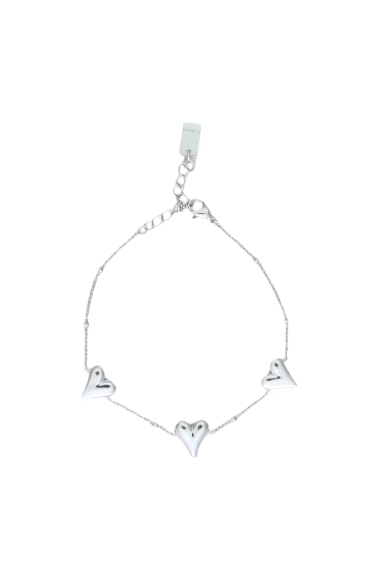 Triple love minimalistische armband