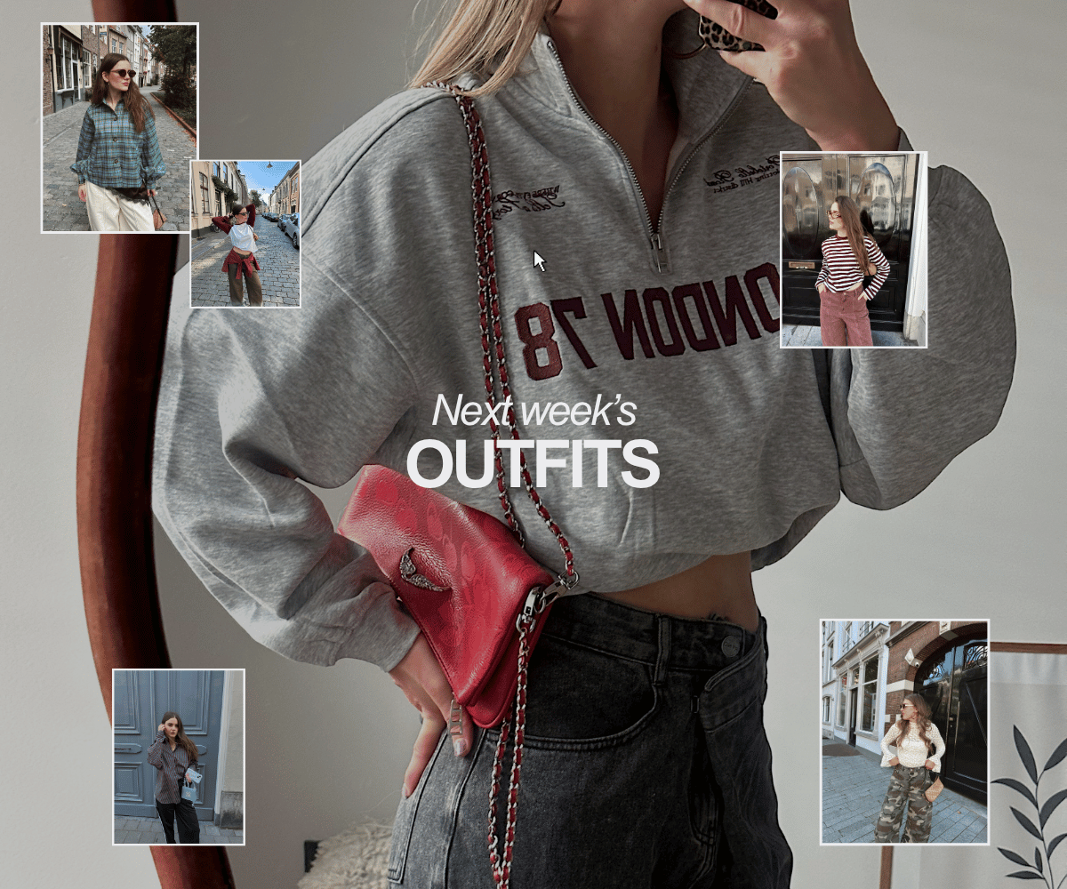 4 outfits voor de eerste septemberweek 🍂