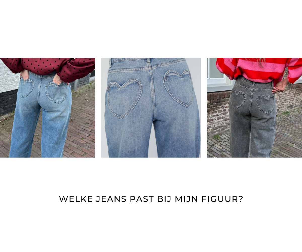 Welke jeans past bij mijn figuur?