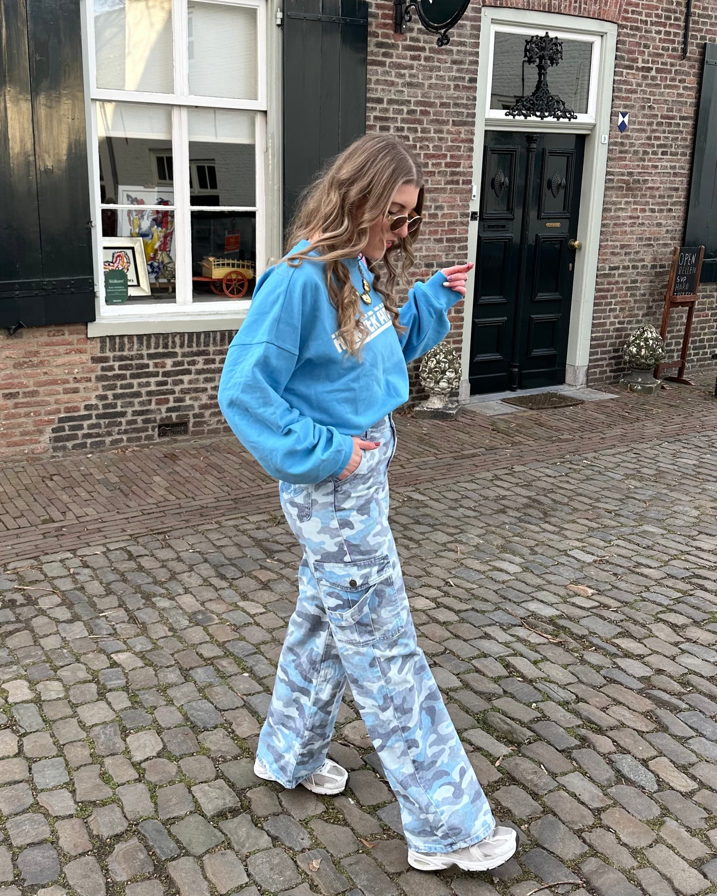 Harper & Yve Stella camouflage jeans