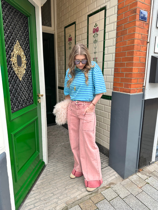 Loes t-shirt met strepen