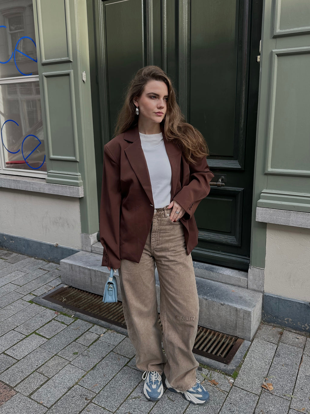 Refined Department Bruna blazer brown