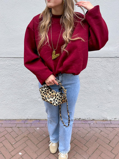 Daphne sweater burgundy