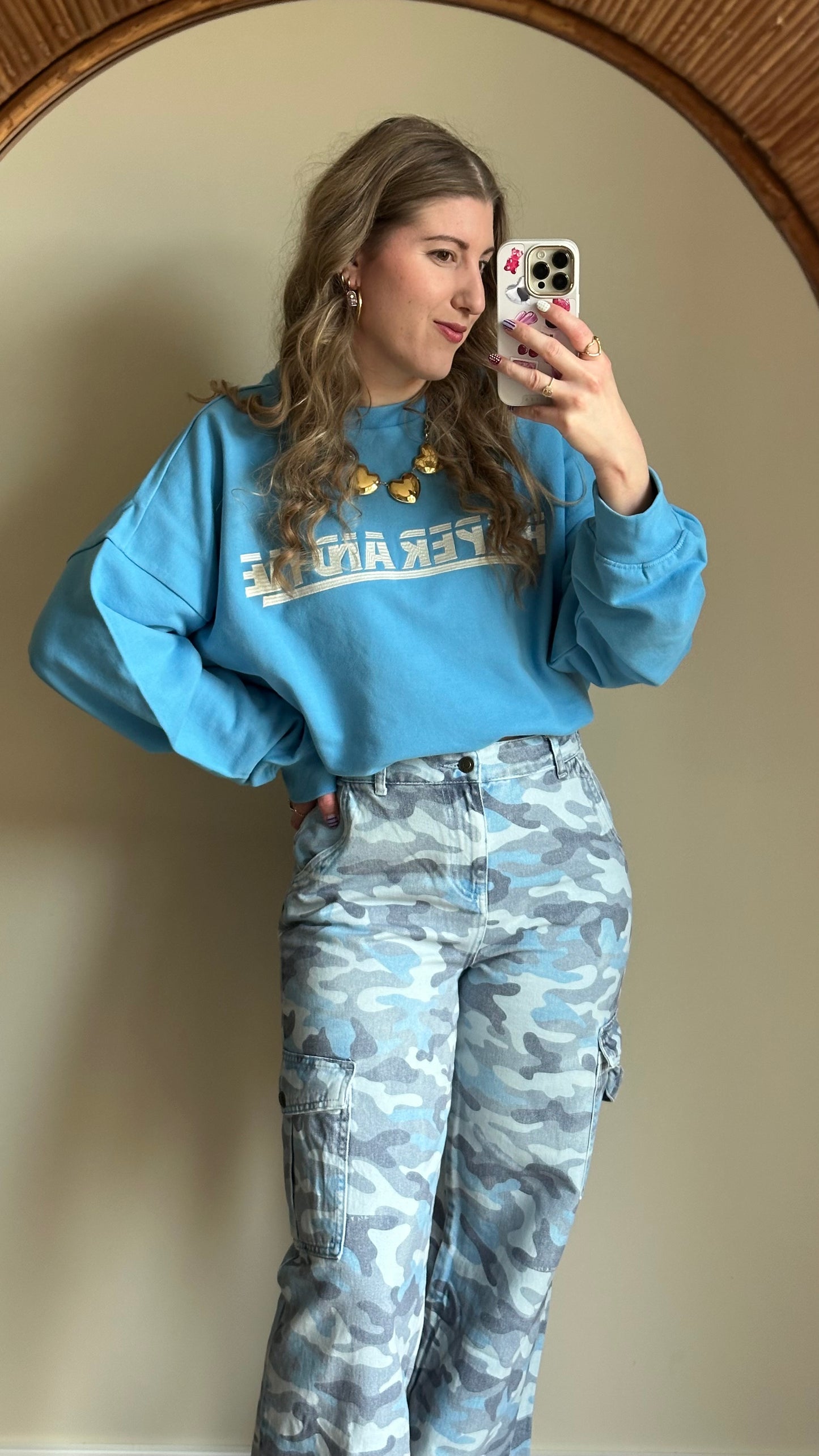 Harper & Yve Lex sweater blauw