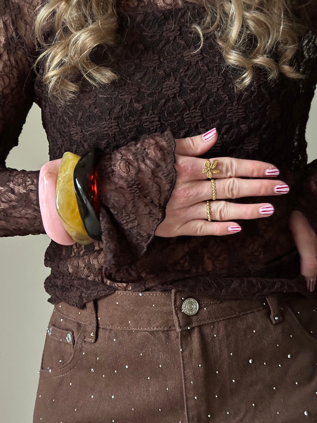 Bold bubble ring
