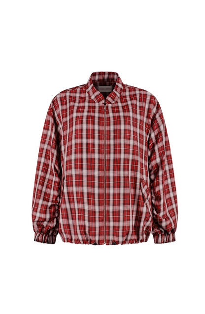 Studio Amaya Check bomer jasje