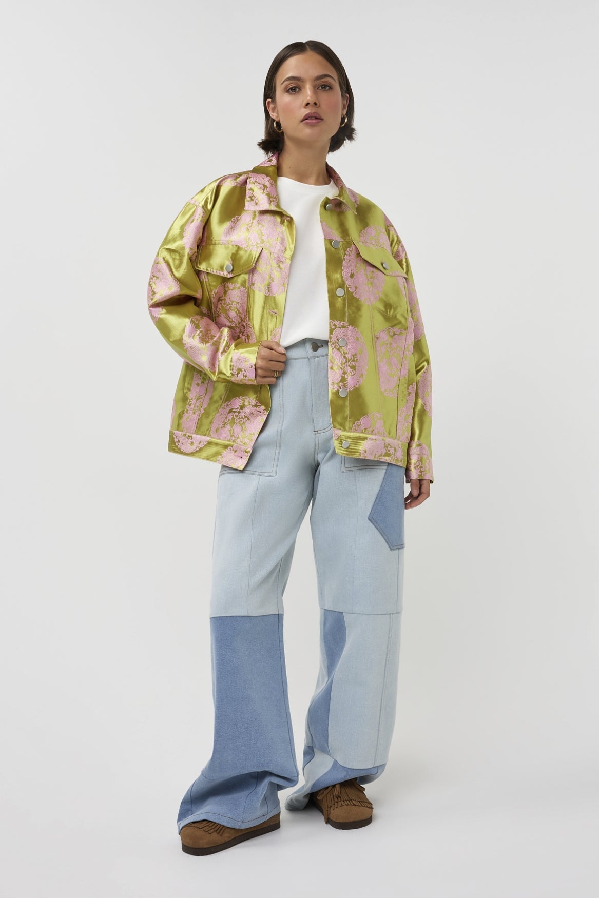 Studio Amaya Joni jacket goud-roze