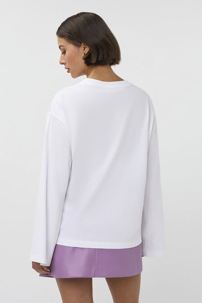 Studio Amaya Sardines longsleeve print wit