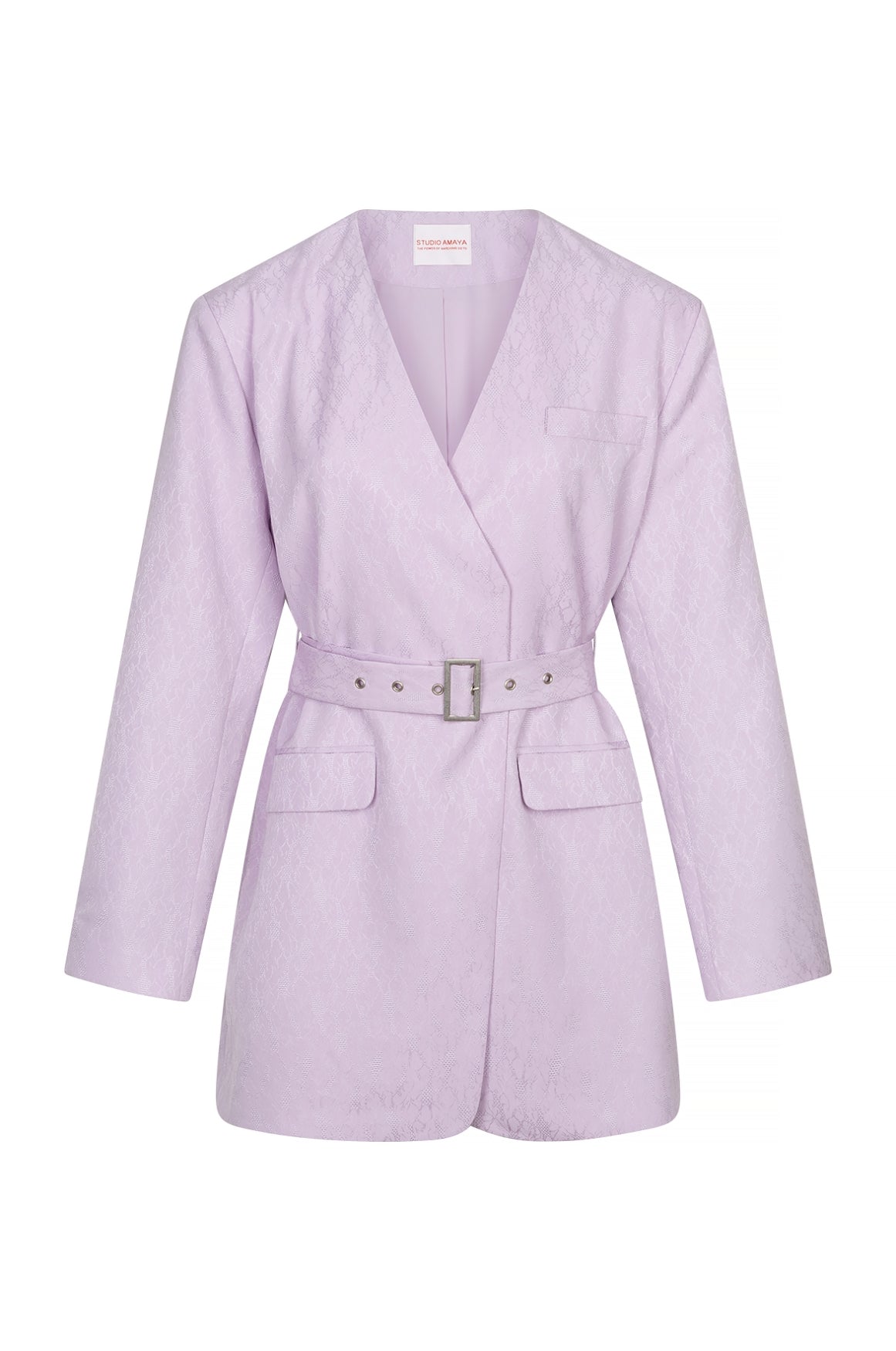 Studio Amaya Mila blazer jurk lila