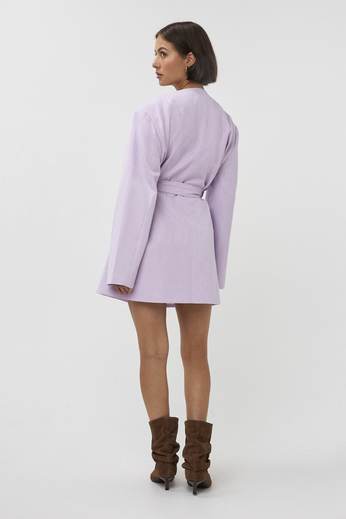 Studio Amaya Mila blazer jurk lila