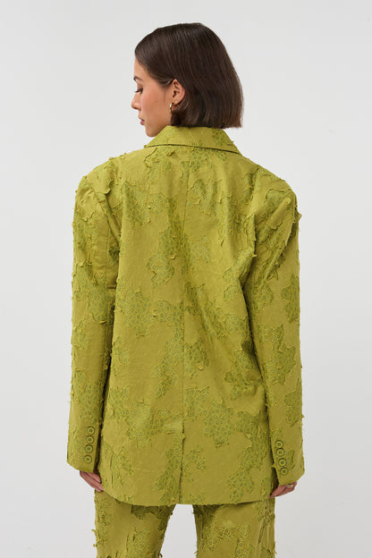 Studio Amaya Mio blazer groen
