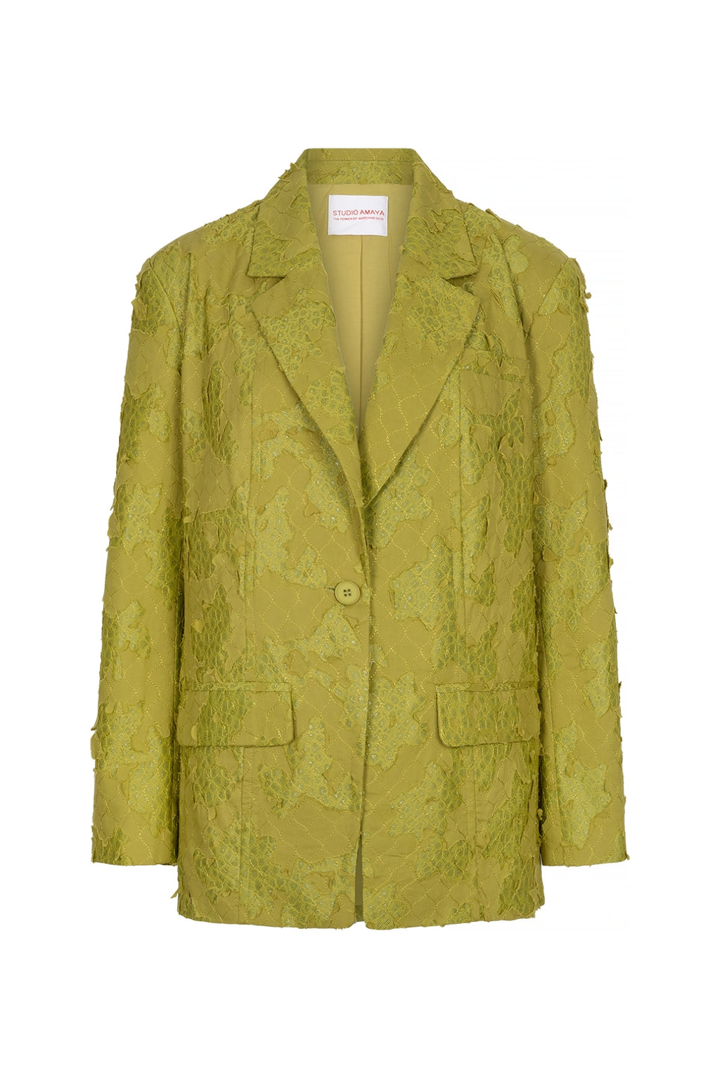 Studio Amaya Mio blazer groen