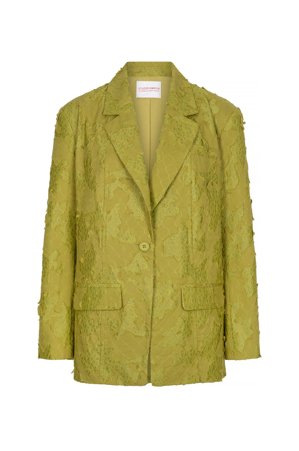 Studio Amaya Mio blazer groen