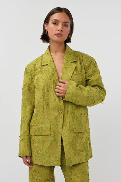 Studio Amaya Mio blazer groen