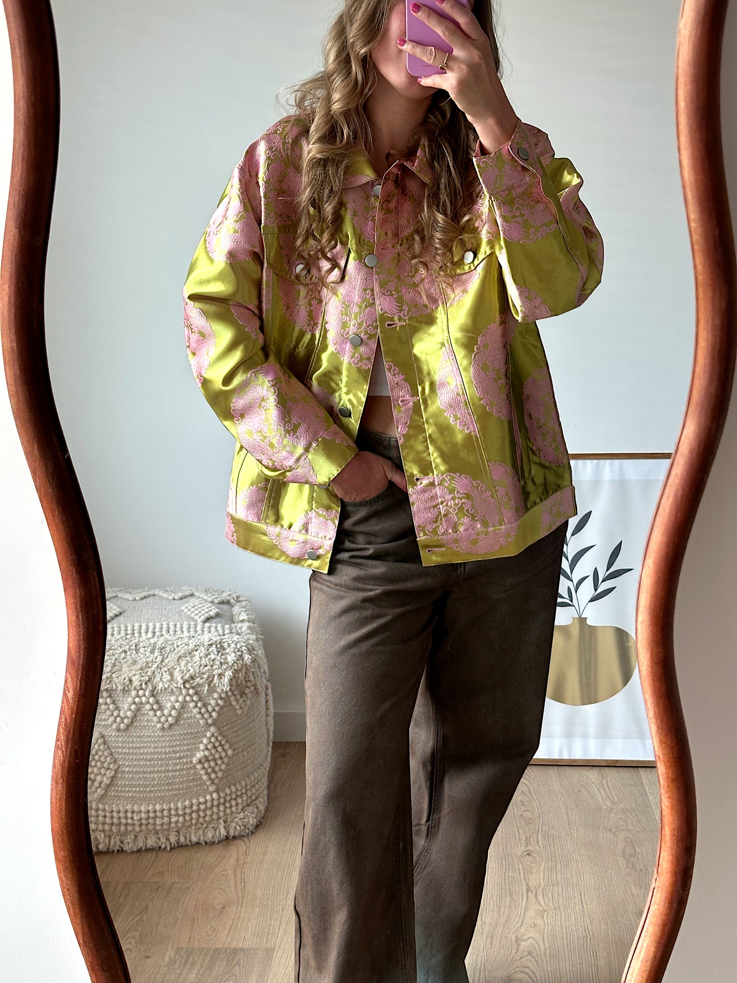 Studio Amaya Joni jacket goud-roze