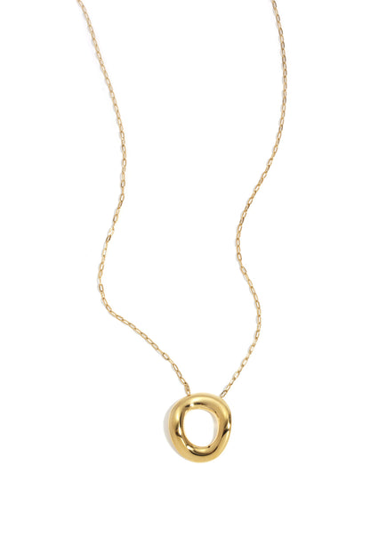 Statement ketting circle lang