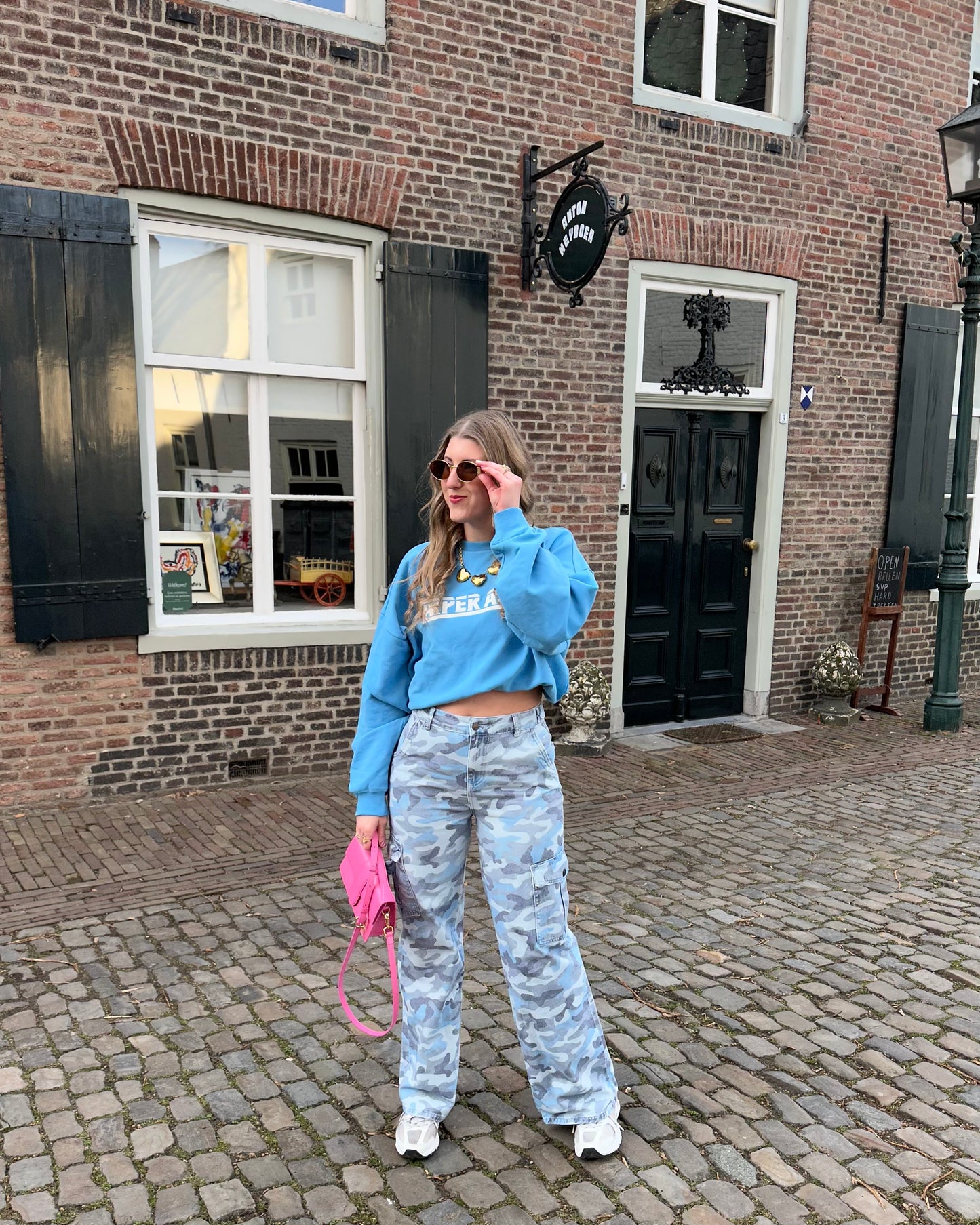 Harper & Yve Stella camouflage jeans