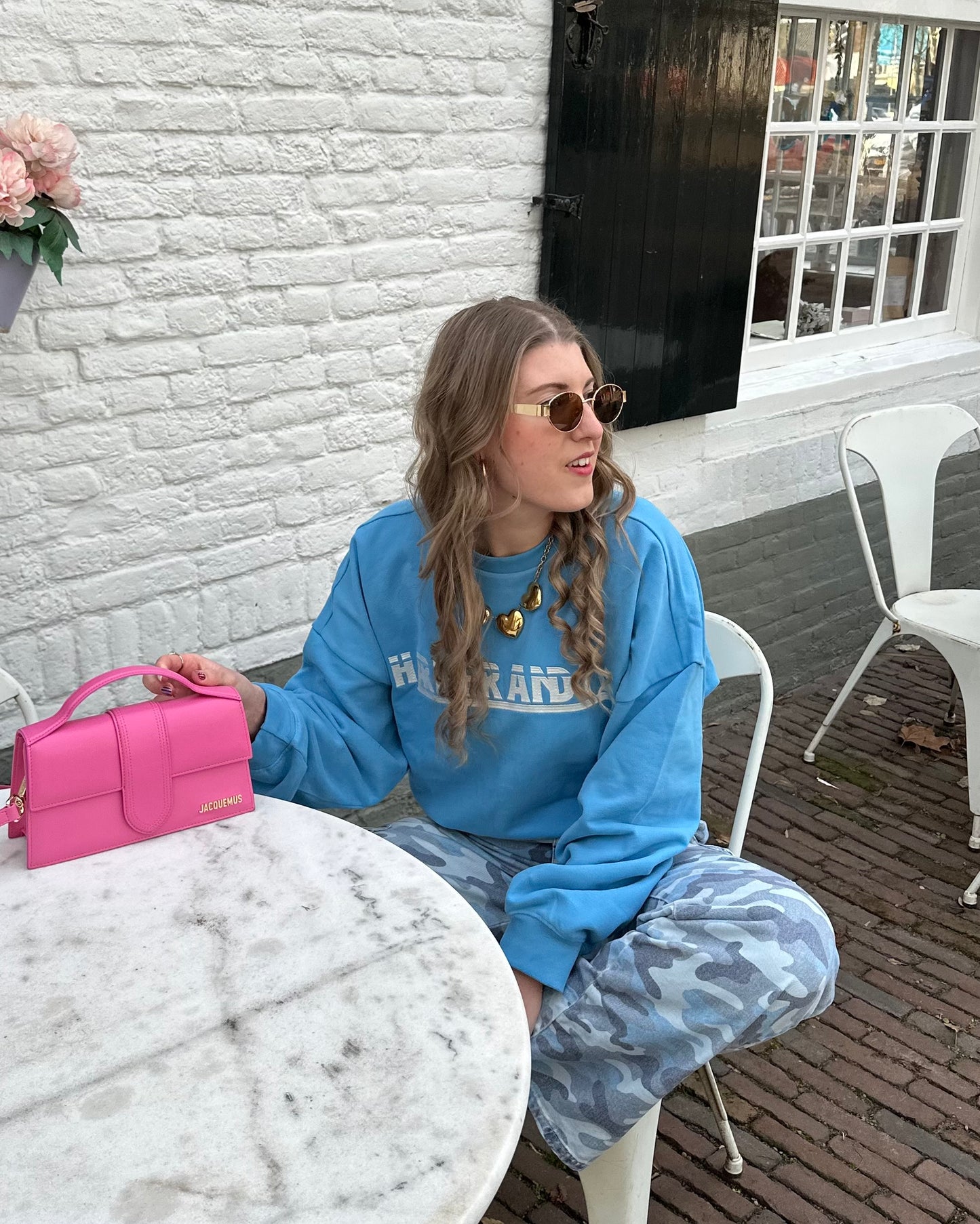 Harper & Yve Lex sweater blauw