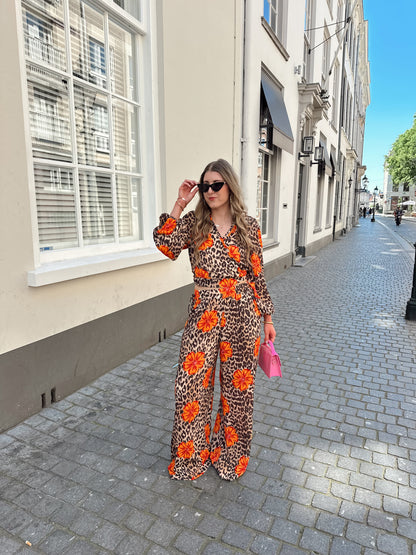 Harper & Yve Flora wikkeltop leopard