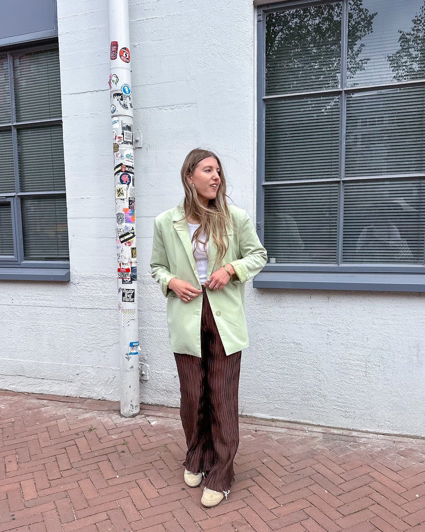 Lola blazer groen