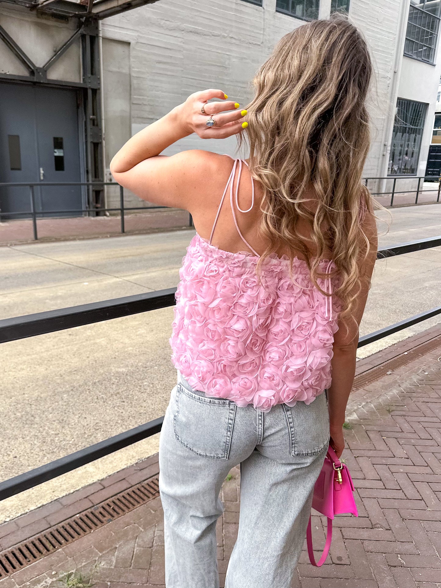 Rosa top pink