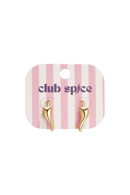 Chili pepper spicy stud earrings
