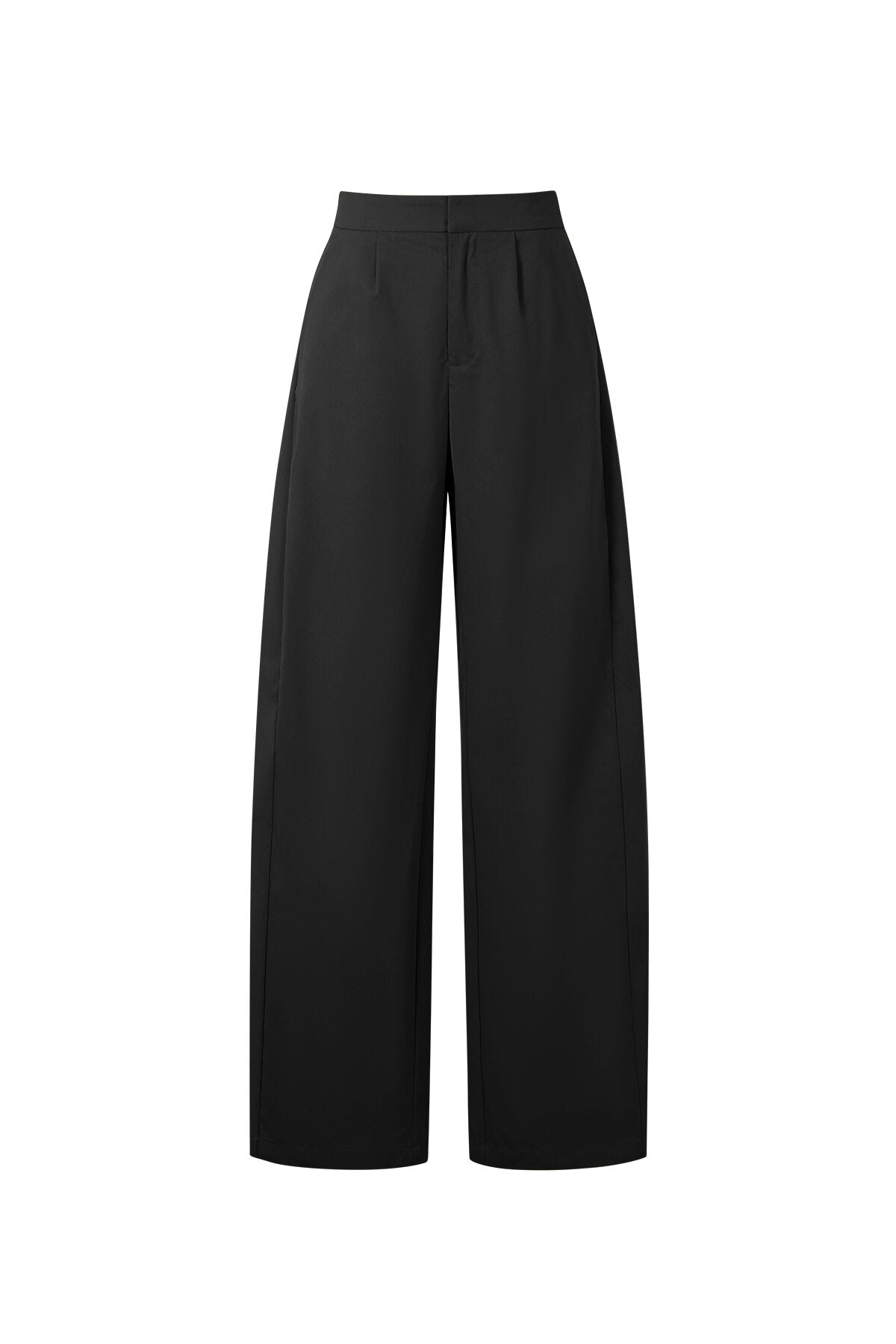 Jamilla barrel balloon fit pantalon zwart