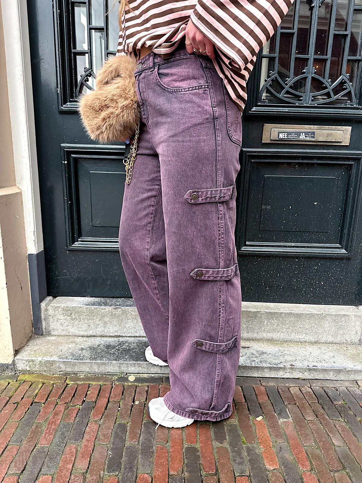 Harper & Yve jeans Bella plum