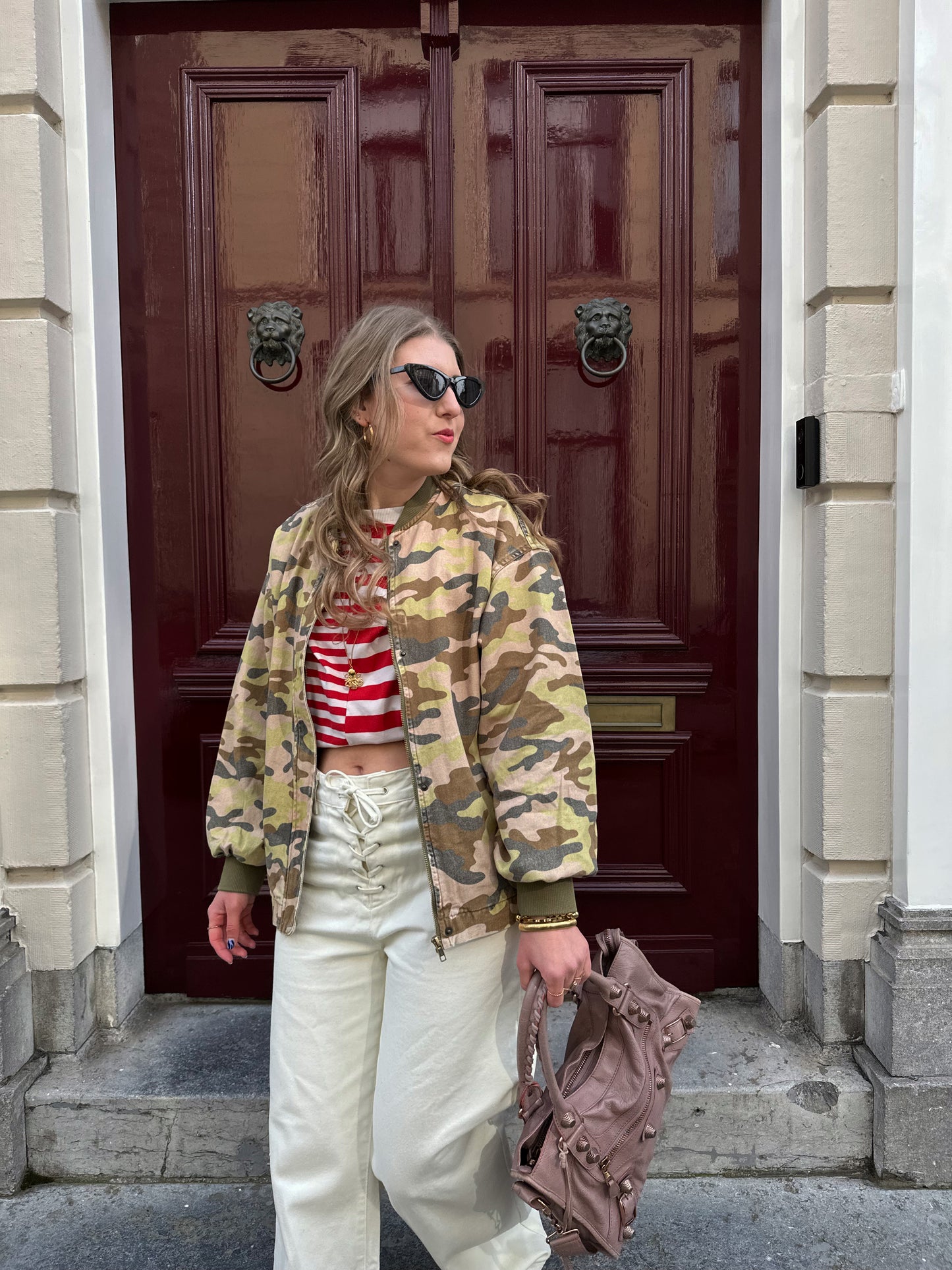 Harper & Yve Jacket Troy camo groen
