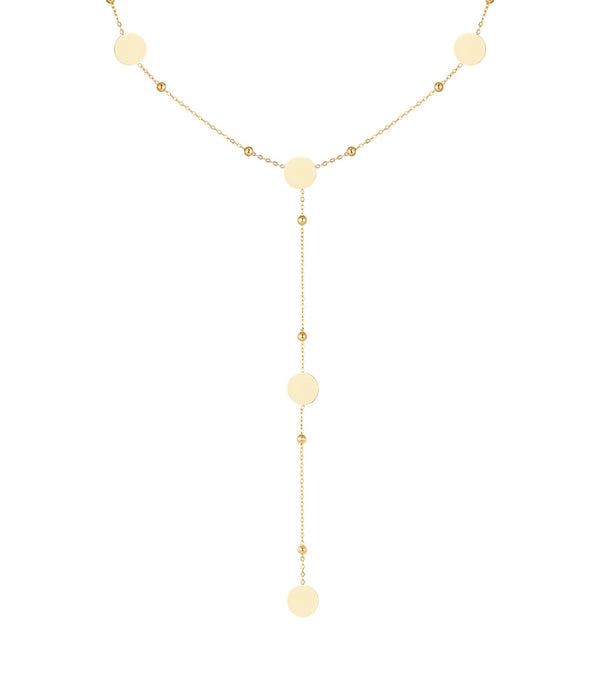 Can't let go lange y-line statement ketting gold