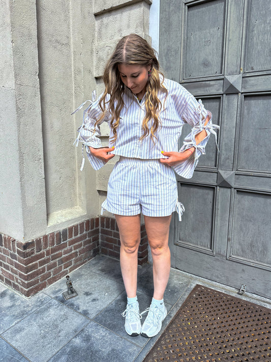Gestreepte short