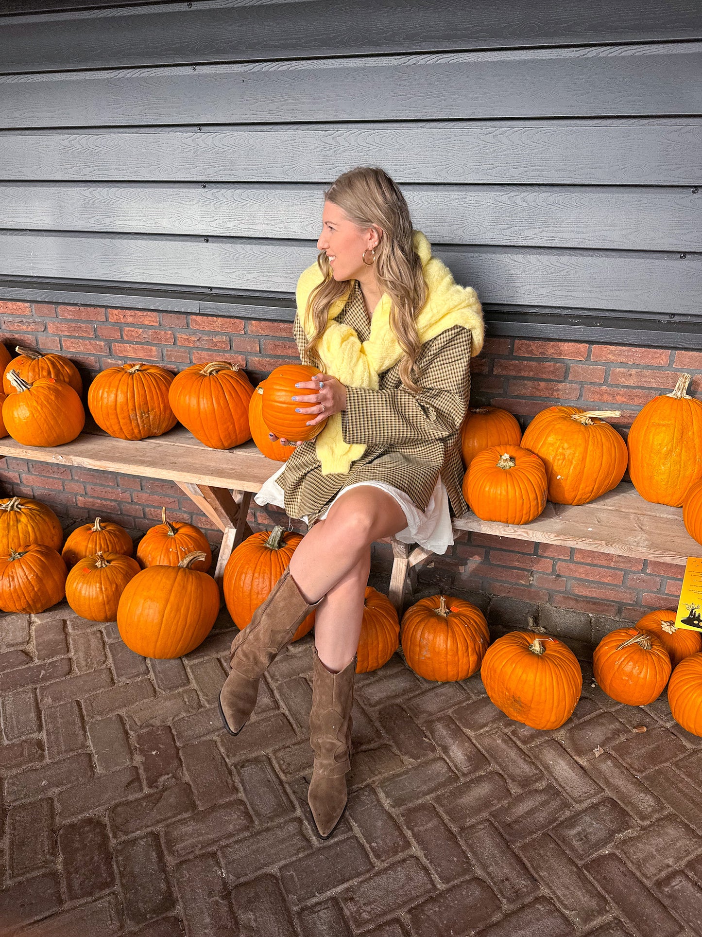 Nova cable knit geel