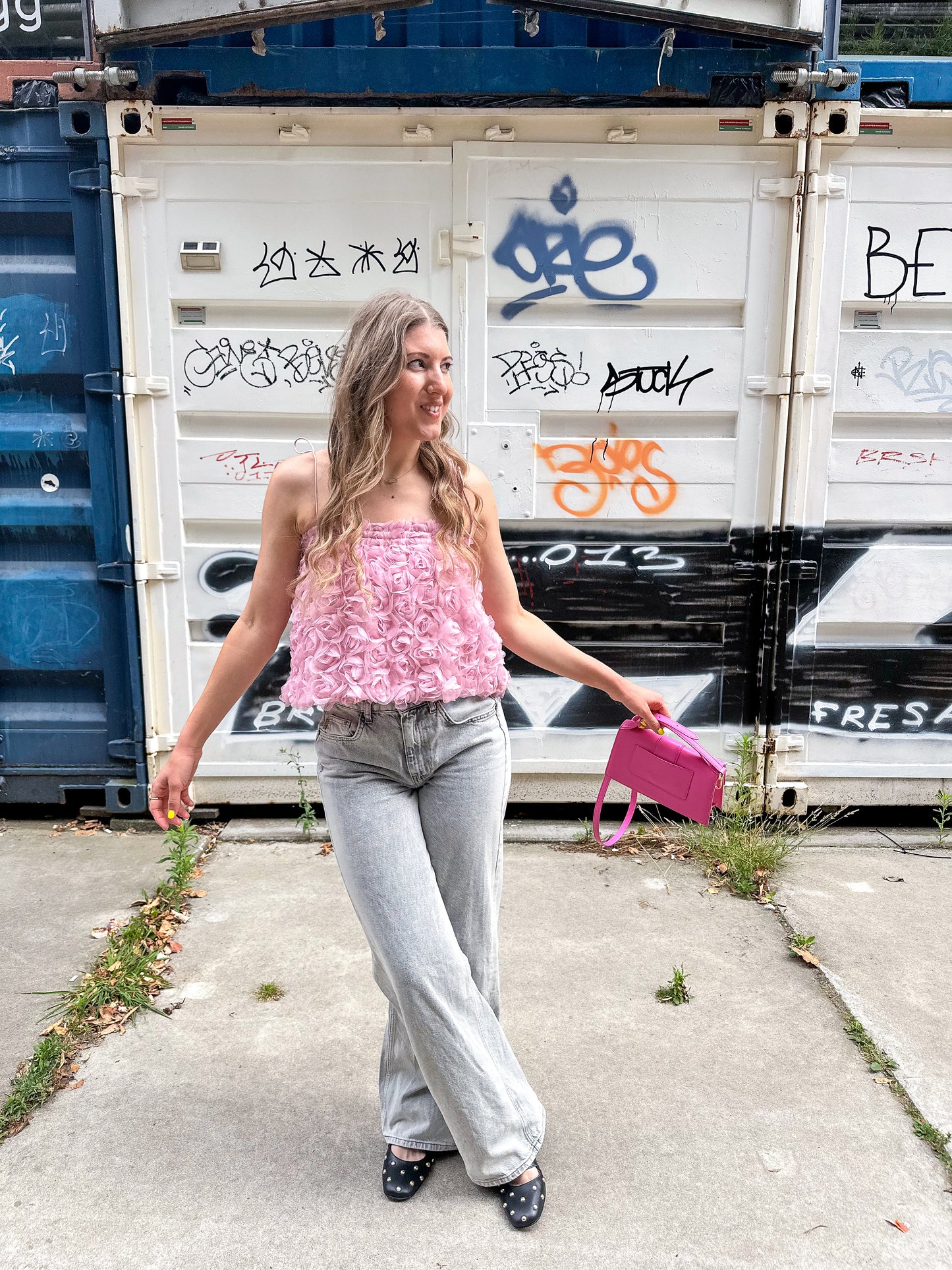 Rosa top pink