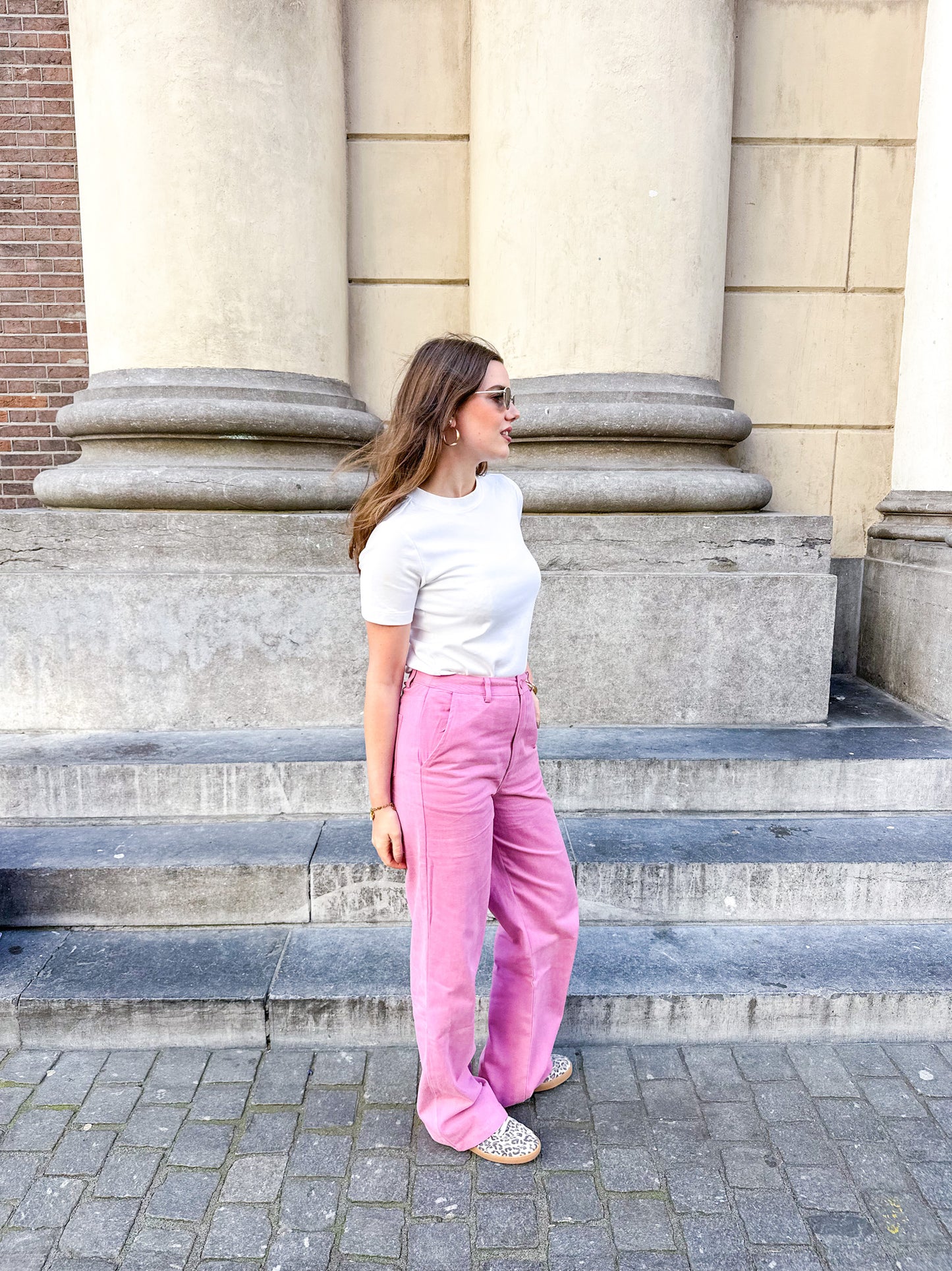 Studio Amaya Harper jeans pink