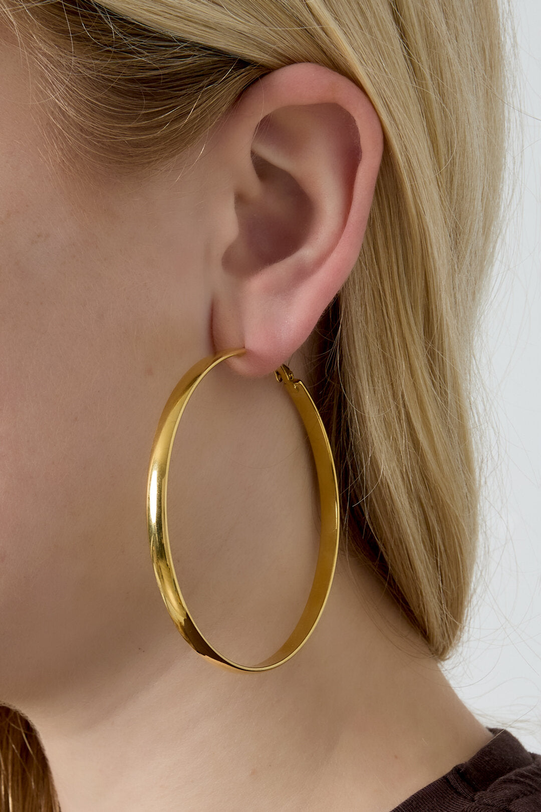 Catch me basic hoop oorringen XL